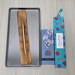 인센스홀더 트레이 + 인센스스틱 2종류