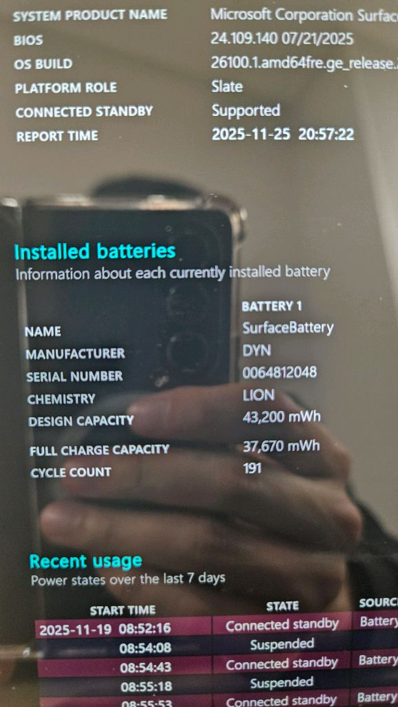 서피스 프로7 8GB 128GB 키보드, 충전기 포함 이미지