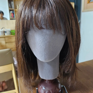 박승철위그스투디오100%인모통가발+기타 부속품+5분착용 이미지