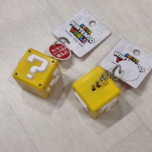 유니버셜스튜디오 재팬 USJ 닌텐도월드 슈퍼마리오 물음표박스 사운드 키링