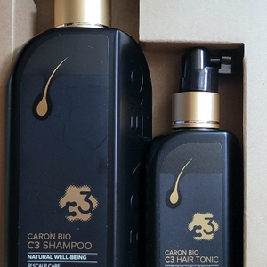 카론바이오 C3샴푸+헤어토닉세트(택포)