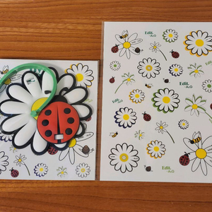 더엣지X바이에딧 한정판굿즈 (데이지/레이디버그 참 장식