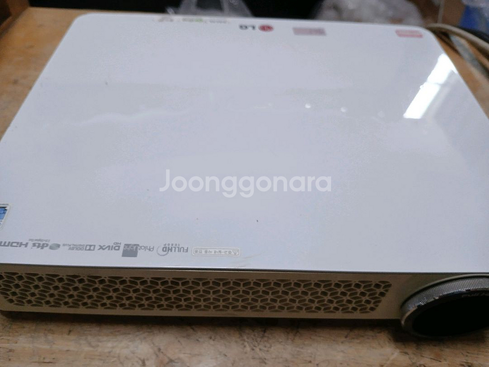 LG 미니빔프로젝터pf 87k fullhd 5프로사용--0
