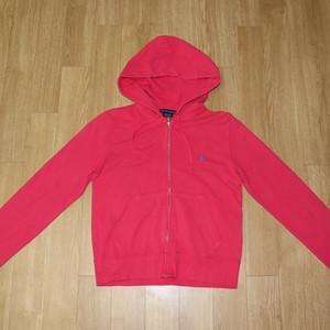 (66)1505. 폴로/핑크 후드면니트자켓 이미지