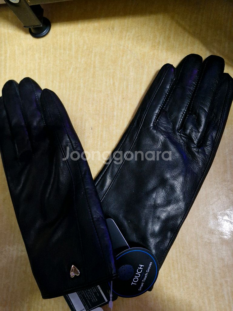 여성용 스마트 터치 가죽 장갑--1
