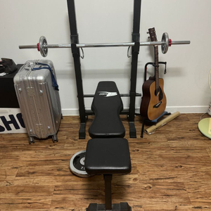 포스스포츠 벤치프레스 세트 판매합니다 운동 헬스기구