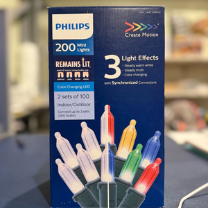 필립스 크리스마스 미니 전구 200구 (새상품)
