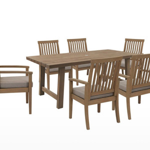 코스트코 6인 야외 다이닝 세트 (새상품)