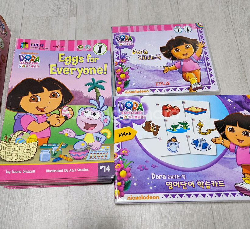 도라 리더스북 세이펜버전 k~2단계 총30권--1