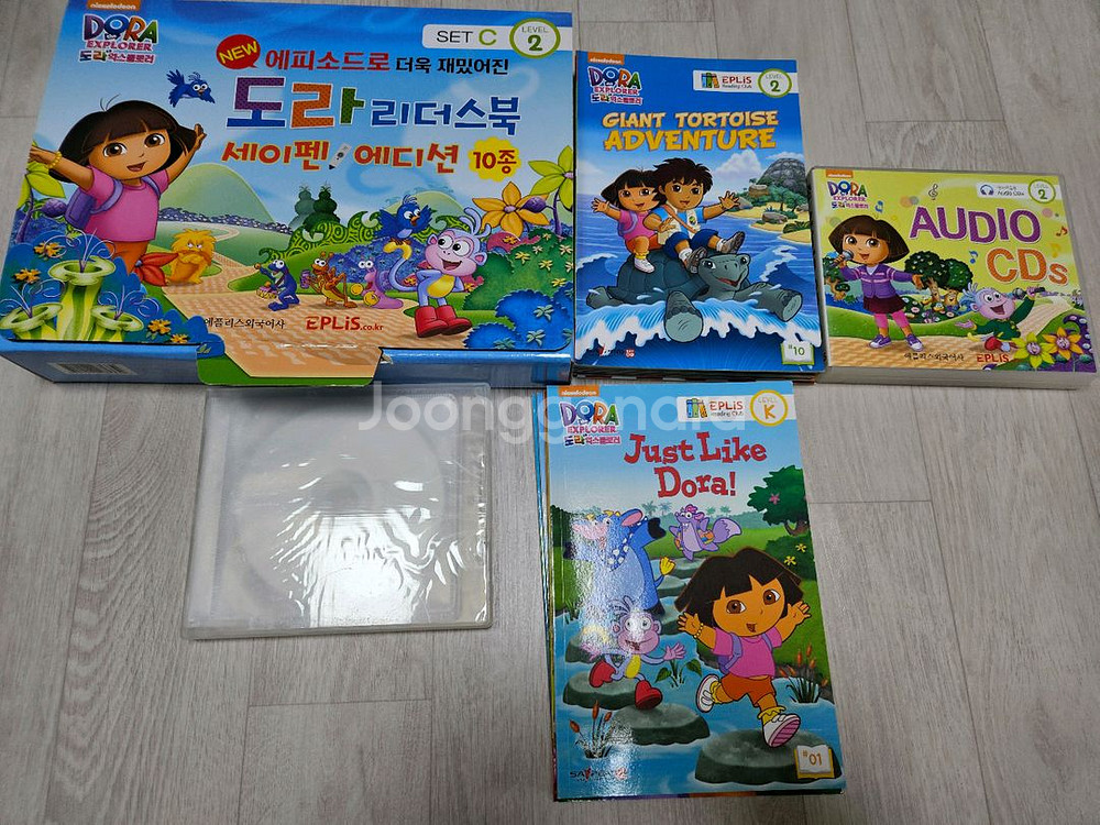도라 리더스북 세이펜버전 k~2단계 총30권--2