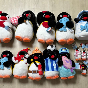 핑구 핑가 보따리, 물고기 키링, 중형 인형 모음