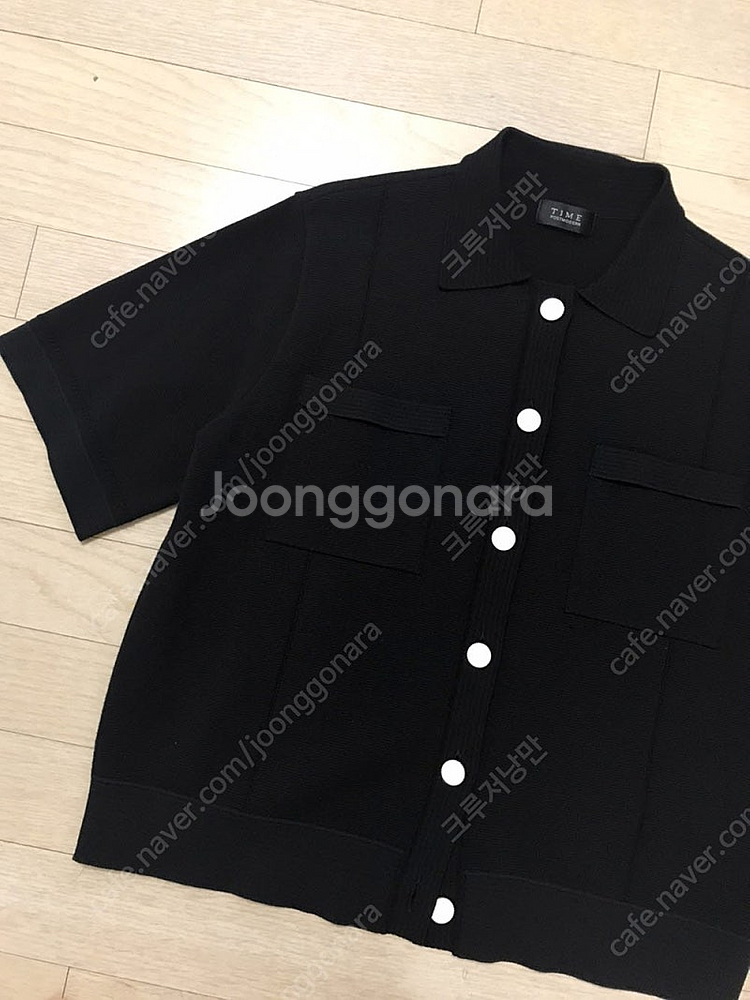 타임 니트 카디건--0