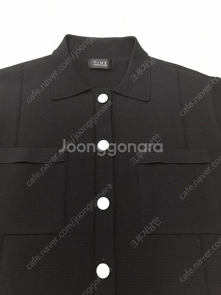 타임 니트 카디건--3