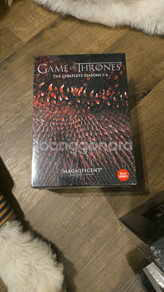 아웃박스 포함[DVD] 왕좌의 게임 : 시즌1-4 - 무삭제 한정판 (20disc) 검색--0