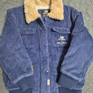 뉴발란스 키즈 골덴 코듀로이 점퍼 자켓 130사이즈