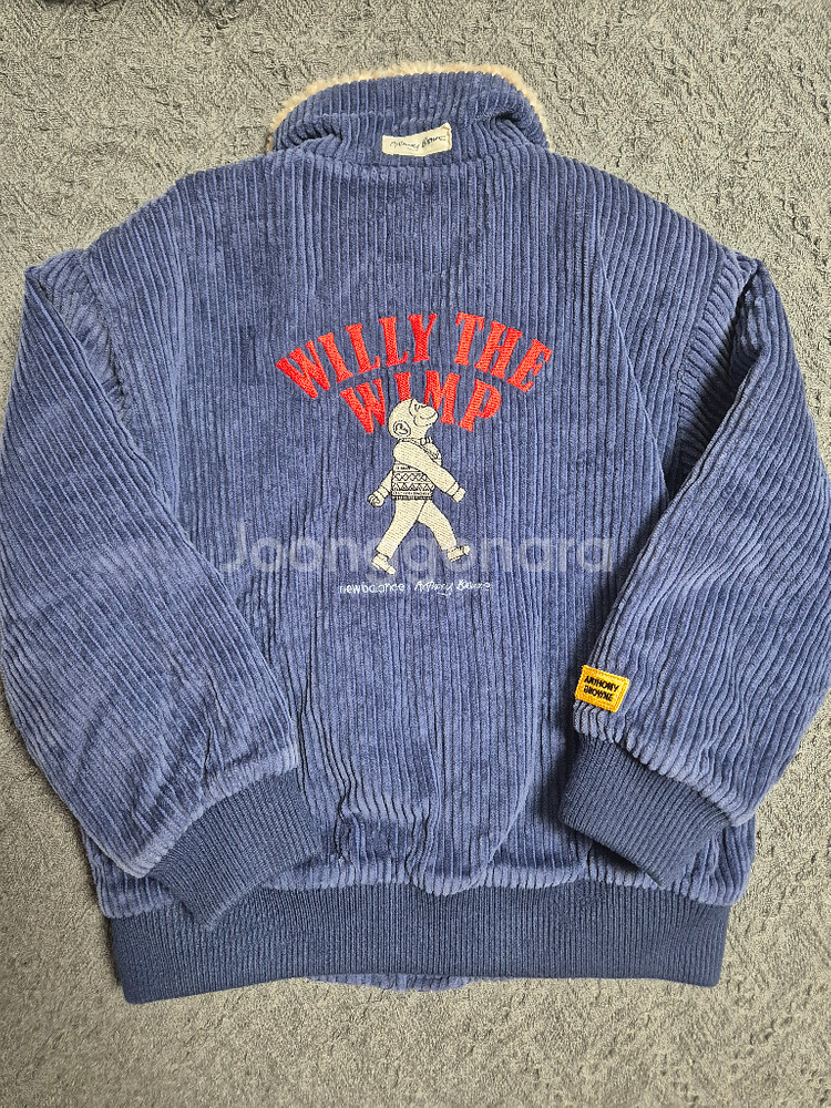 뉴발란스 키즈 골덴 코듀로이 점퍼 자켓 130사이즈--1