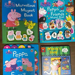 페파피그 메이지 영어보드북 4권 세트