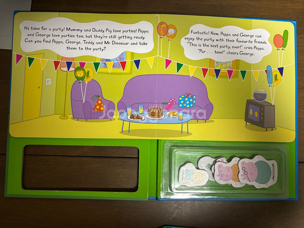 페파피그 메이지 영어보드북 4권 세트--1