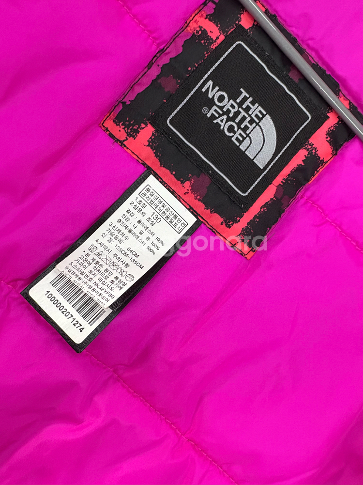 노스페이스 130 경량 점퍼 키즈 남아130 여아 130--5