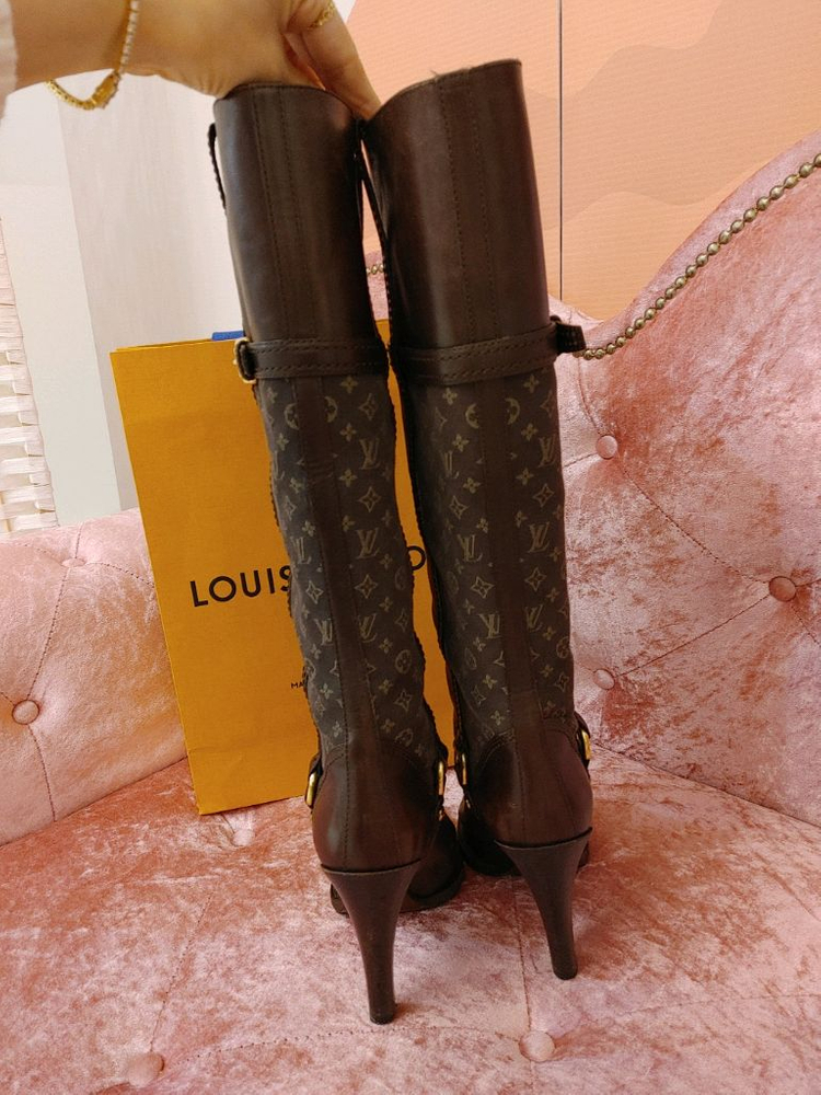 정품- 루이비통 롱부츠--6