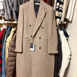 토니웩 더블 브레스티드 울 코트 이미지