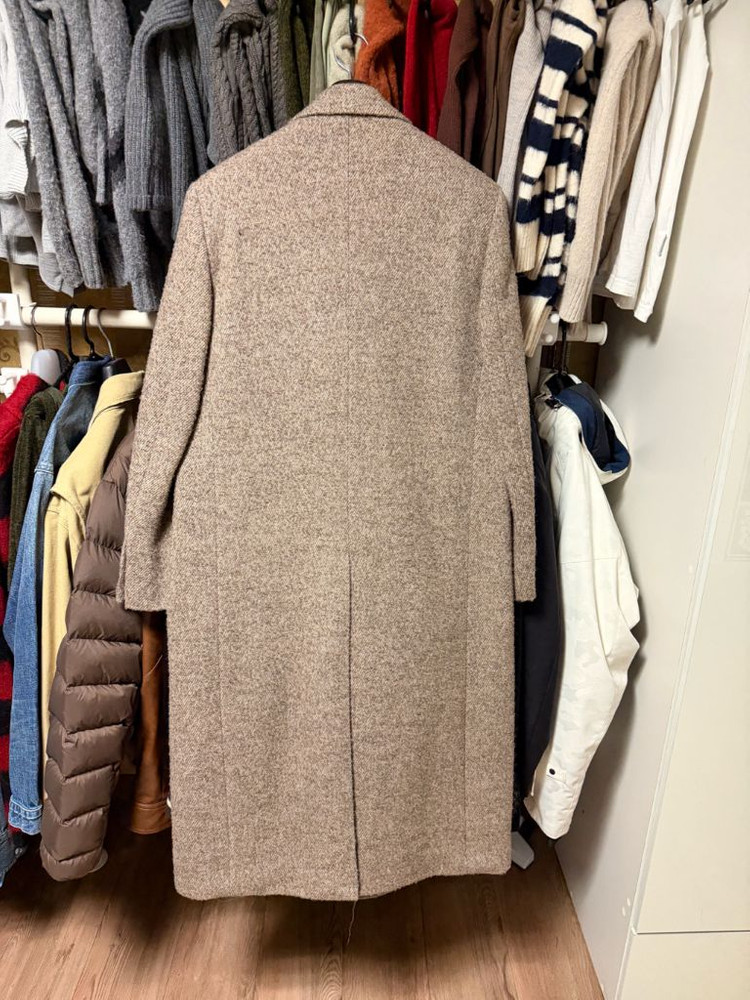 토니웩 더블 브레스티드 울 코트 이미지