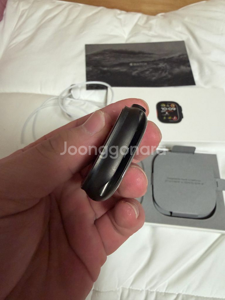 애플워치 울트라2 49mm 셀룰러 블랙티타늄--2