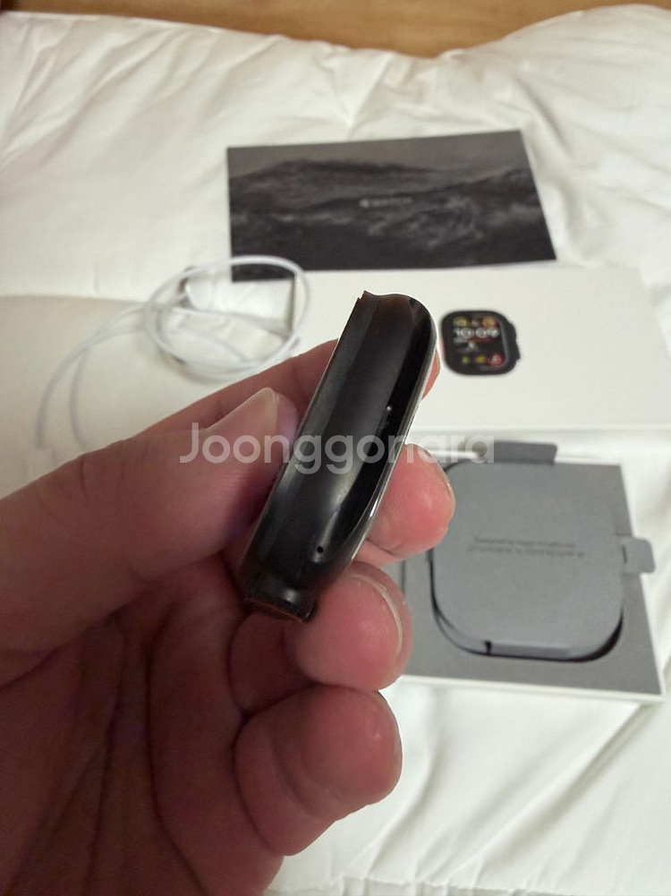 애플워치 울트라2 49mm 셀룰러 블랙티타늄--4