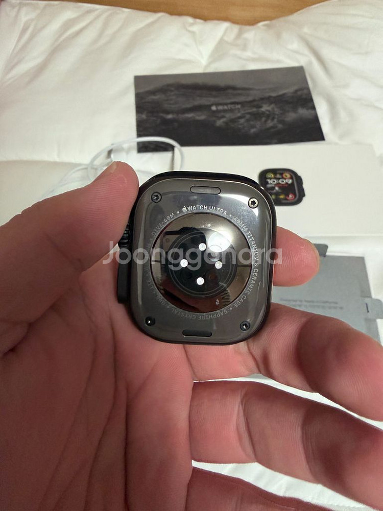 애플워치 울트라2 49mm 셀룰러 블랙티타늄--5