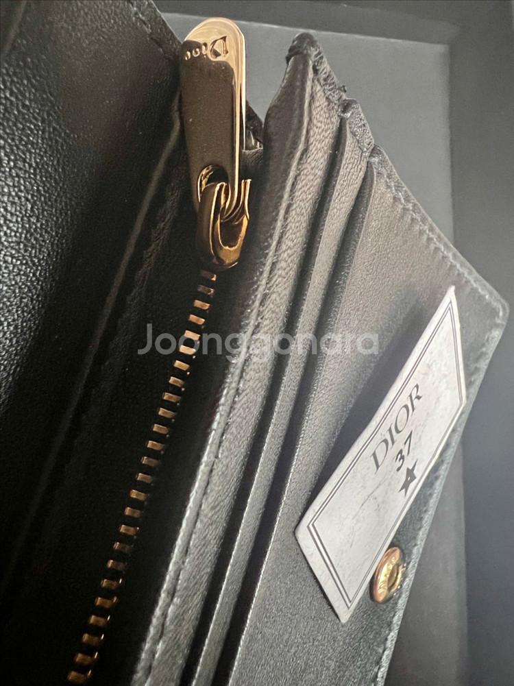 디올 레이디 까나쥬 미니 지갑--3