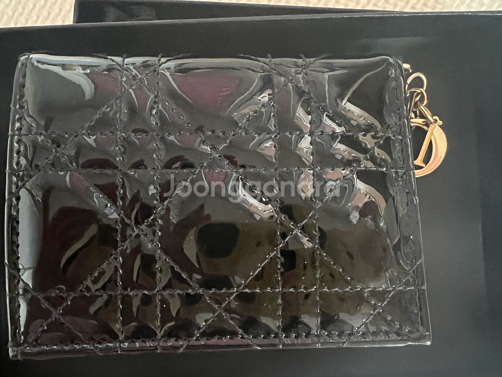 디올 레이디 까나쥬 미니 지갑--5