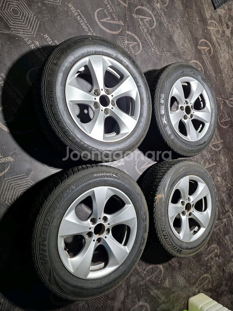 18인치 순정 휠타이어 세트--0