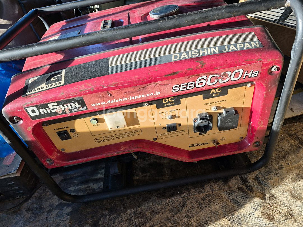 혼다발전기 GX340 수동6K--4