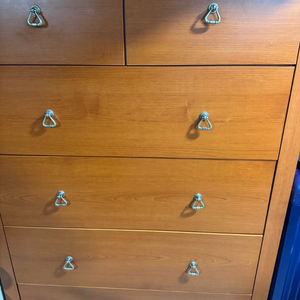 원목 5단 서랍장