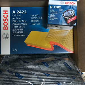 아반떼md 보쉬 오일필터 에어크리너 한일 에어컨필터 팝니다