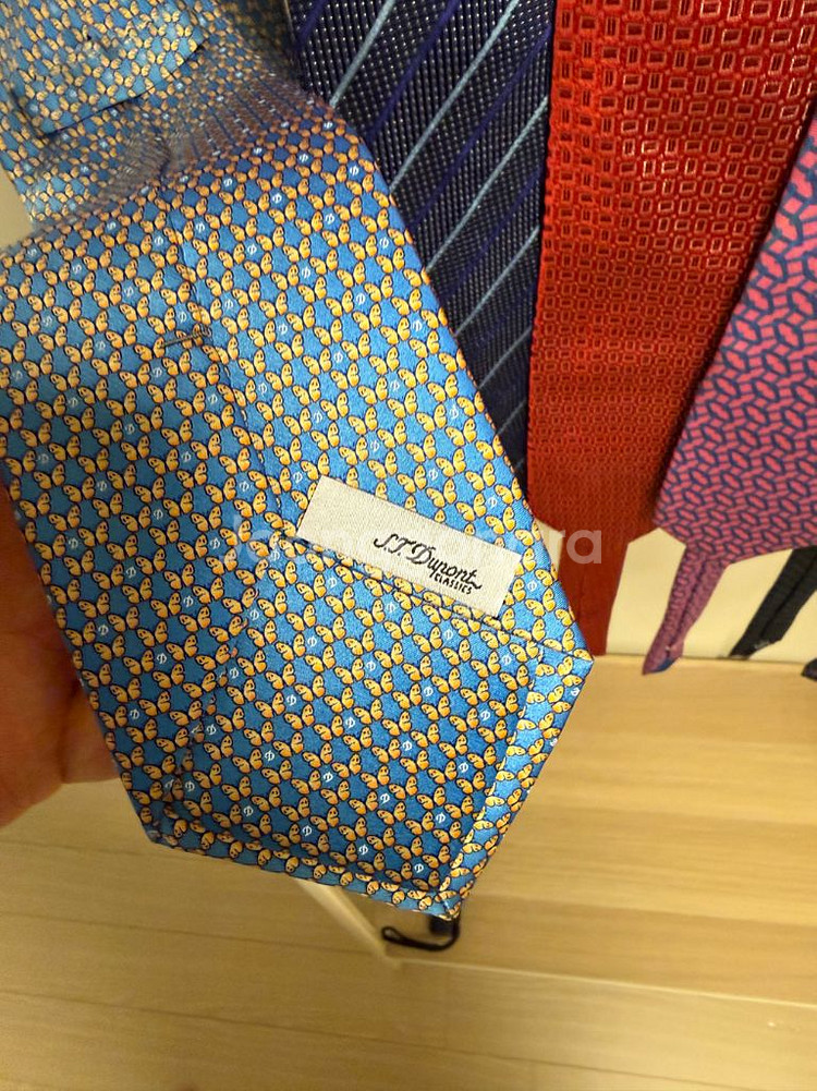 듀퐁,베르사체,던힐,페라가모,짐톰슨 넥타이--1