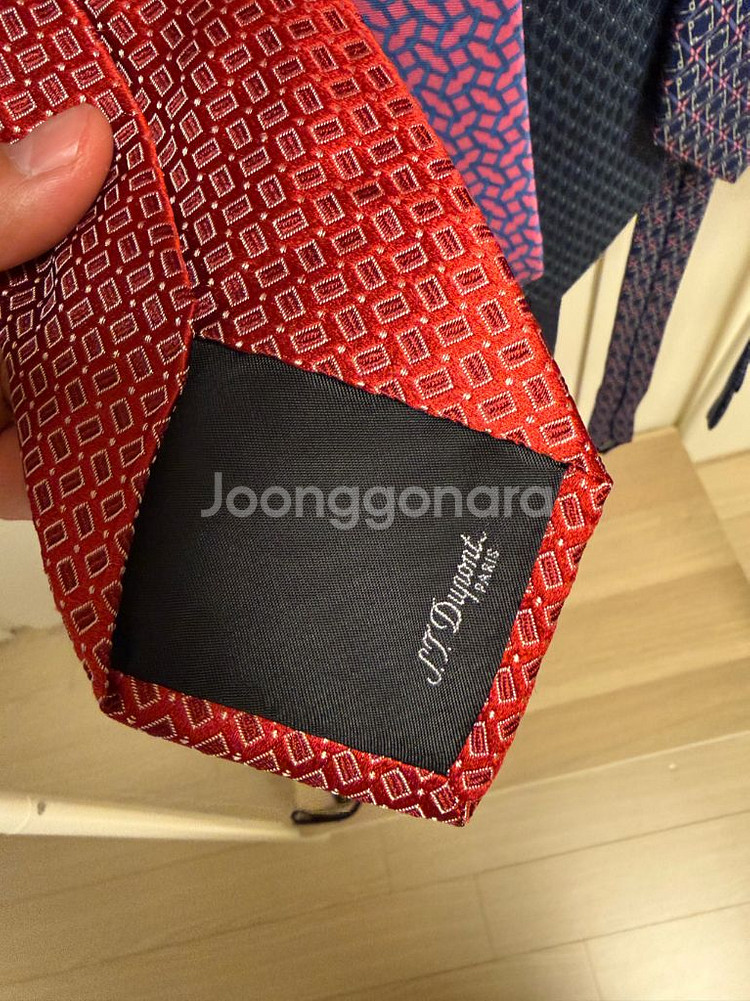 듀퐁,베르사체,던힐,페라가모,짐톰슨 넥타이--3