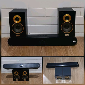 브리츠 사운드바/벽걸이 스피커 팝니다