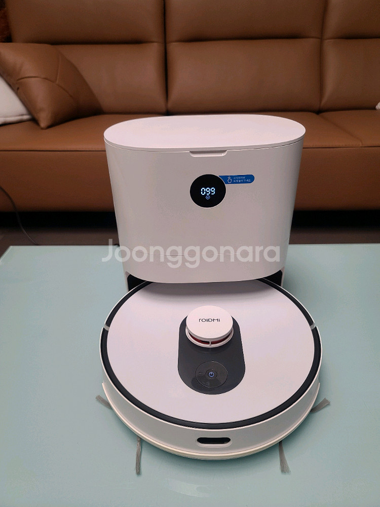 로봇청소기 샤오미 로이드 SDJ11RM(A급,2022년4월산,배터리 교체>2시간58분작동,먼지및물걸레겸용)--0