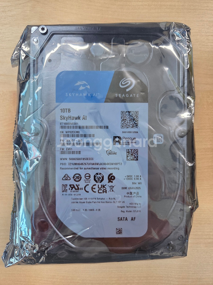 Seagate SKYHAWK AI HDD 10TB ST10000VE001--0