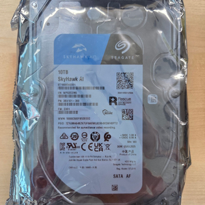 Seagate SKYHAWK AI HDD 10TB ST10000VE001