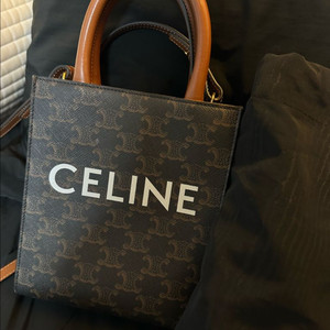 셀린느 미니 버티컬 카바스 백 (정품) 더스트백 포함