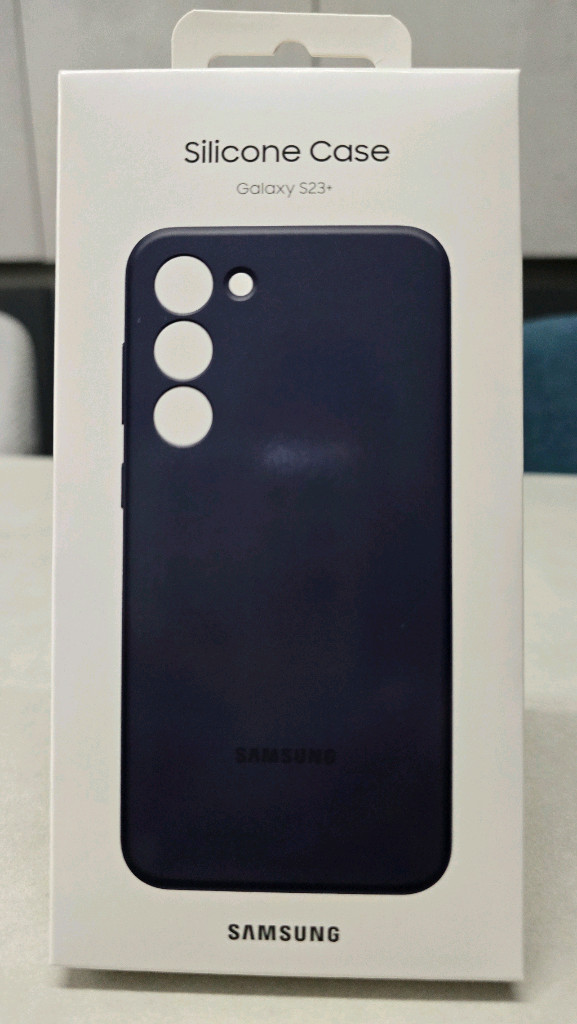 갤럭시 S23플러스 실리콘 케이스 - 네이비 (새제--0