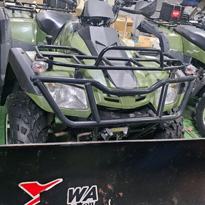 ATV 4륜 제설기 부착 윈찌 이미지