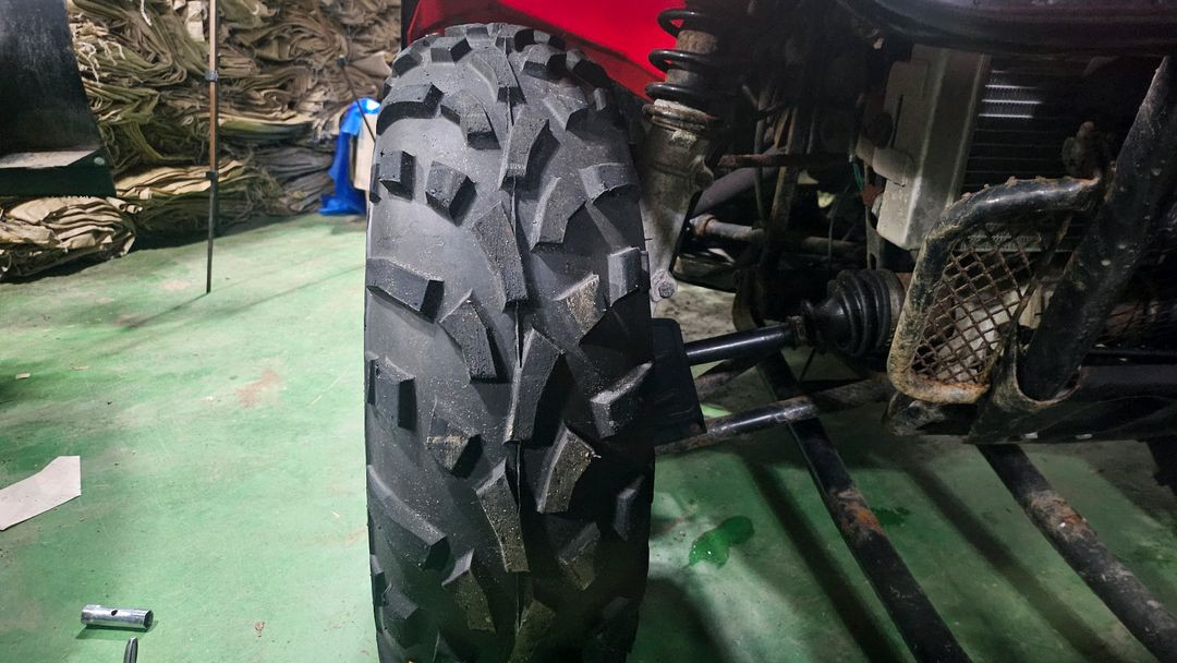 ATV 4륜 제설기 부착 윈찌 이미지