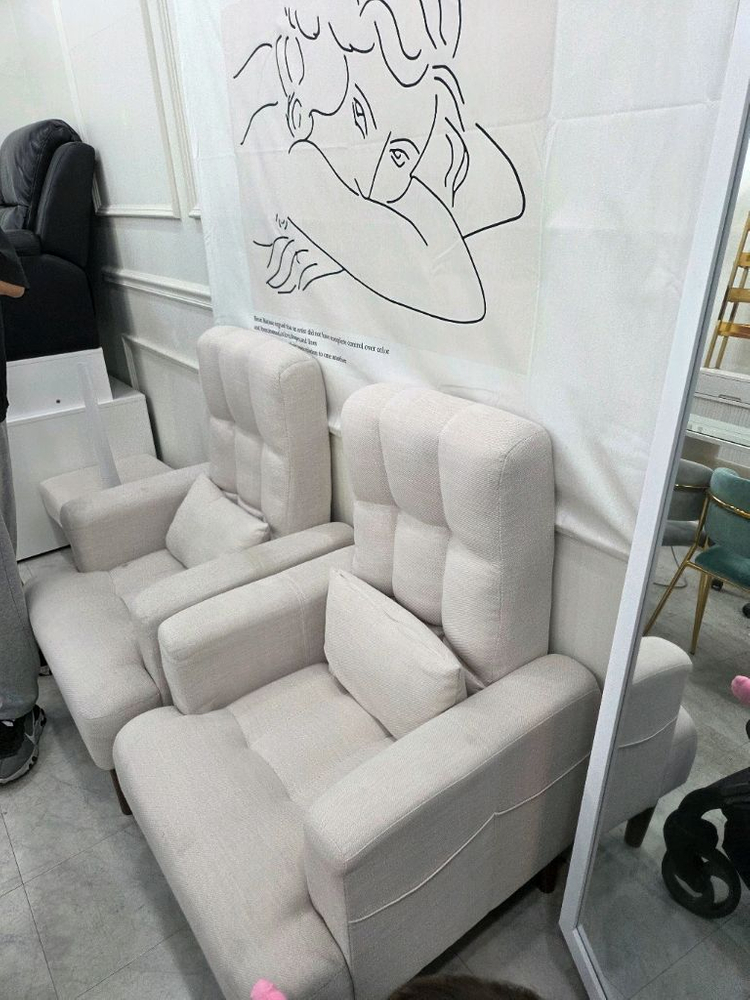 네일시술대 네일패디단상 네일흡진단상 네일패디의자 템바카운터 네일하부장 네일진열대 이미지