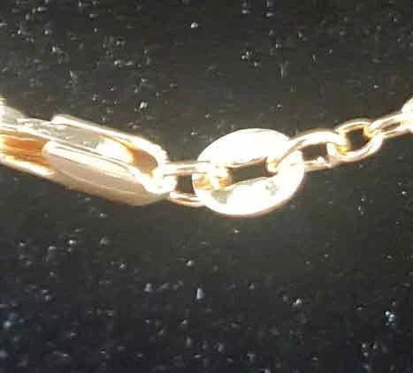 새 18K GF 56CM 22인치 둥근라운드 목걸이 이미지