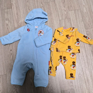 베베드피노 신생아옷 2벌 택포 10