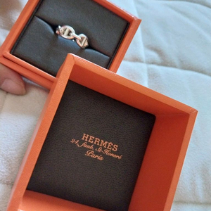 정품 에르메스 샹달리에 반지 49호 새상품급