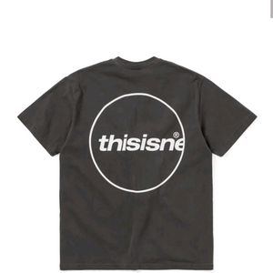 XL 디스이즈네버뎃 써클 반팔티 차콜 디네뎃 thisi